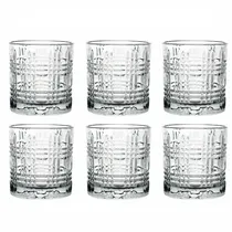 Conjunto com 6 Copos de Vidro 270ML