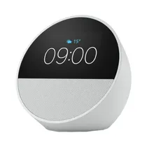 Relógio Despertador Smart Amazon Echo Spot com Alexa/Wi-Fi/Bluetooth - White (Caixa Feia)