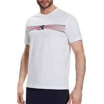 Camiseta Casual Masculino Diadora T-Shirt-SS-Logo Magas Cortas