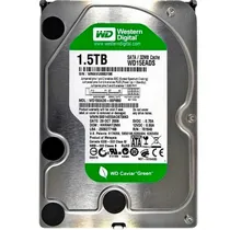 HD Western Digital 1.5TB Caviar Green SATA 2 5400RPM 3.5" WD15EADS Pull s/G  HD Western ...