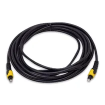 Cabo Optico High Quality com 5 Metros - Preto