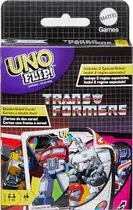 Mattel Juegos de Mesa Uno Flip Transformers Plastico 7+ Años Multicolor