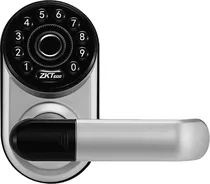 Fechadura Eletrônica com Teclado e Conexão Bluetooth Zkteco ML300 - Cinza