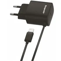Carregador Ecopower EP-7069 USB-C/Lightning/20W - Black  Carregador ...