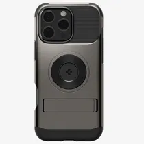 Funda Spigen iPhone 16 Pro ACS08163 Slim Armor Magfit - Gunmental