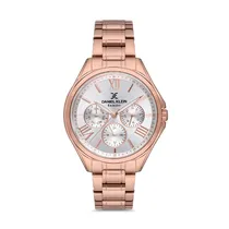 Relógio Analógico Feminino Daniel Klein Exclusive DK.1.12523-4 - Rosa Ouro