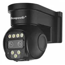 Câmera IP Ecopower EP-C082 4MP/10X Zoom/Wi-Fi - Preto  Câmera IP E...