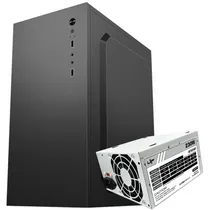 Gabinete Up Gamer Prime Matx c/ Fonte 230W Black 230W Bivolt