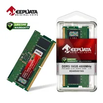 Memória para Notebook Keepdata, DDR5 16GB (1X16GB), 4800MHZ, So-DIMM, KD48S40/16G, Verde