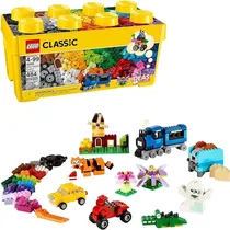 Lego Bloques Caja Mediana de Ladrillos Creativos Lego Plastico 4 Años+ Multicolor