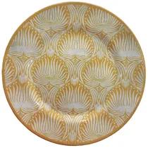 Plato Raso Yellow Damask 2CL Alleanza