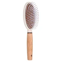 Escova Cabelo Oval Soft Cabo Bambu