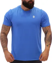 Camiseta Joog Basica Small Logo Azul Masculina