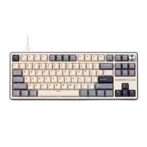 Teclado Royal Mecanico RK R87PRO RGB c/Cabo Grey Half Grey