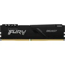 Memória Kingston DDR4 16GB 3200MHZ Black Fury Beast – KF432C16BB/16