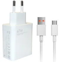 Carregador para Celular Xiaomi 67W MDY-12-Eh+Cabo C