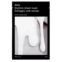 Máscara Facial Abib Gummy Sheet Mask Collagen Milk Sticker - 1 Unidade