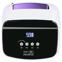 Secador de Unhas Prosper Sun S4 / 288W / Recarregavel / Bivolt - Branco/ Roxo