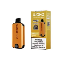 Vaper Descartável Waka 8000 Banana Ice