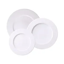 Tramontina Juegos de Platos Coleccion Santorini 12 Piezas Porcelana