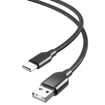 Cabo Type-C/USB-A Xo NB249 5A/1M - Preto