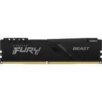 Memória Ram para PC Kingston Fury Beast KF432C16BB/8 de 8GB DDR4/3200MHZ - Preto