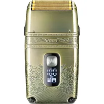 Barbeador Eletrico VGR Voyager V-335 / 5W / 700MAH / Recarregavel - Dourado