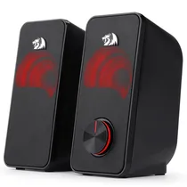 Caixa de Som Redragon GS500 Stentor Gaming, USB, 5 Watts, Estéreo 2.0, Preto Caixa de Som Redragon GS500 Stentor Gaming, USB, 5 Watts, Estéreo 2.0, Preto