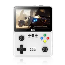 Consola Game Portatil X8 / 480X800 / Tela 4.0"/ 1500MAH / TF Card / 3D - Branco