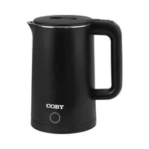 Coby Hervidora Electrica CY5601-KET1-BK 1.8L 1000W 110V/50HZ Negro
