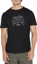 Camiseta Jeep JMN24214 Black - Masculina