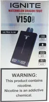 Vape Descartável Ignite V150 Pro Watermelon Dragon Fruit 15000 Puffs