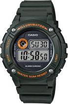 Relogio Unissex Casio Digital W-216H-3BVDF