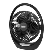 Ventilador Portátil Ecopower EP-V003 7" 3VEL/3PAS/Recarregável/Bilvolt - Preto