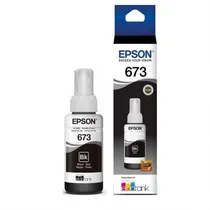 Tinta Epson 673 T673120 Negro 70ML L800