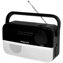 Rádio Portátil Philco PJR2200BT-SL com Bluetooth - Preto/Cinza