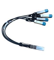 F. M QSFP+ 40G Cabo para 4X10G SFP+ CAB-Q-s-0.5M