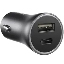 Carregador Veicular Ecopower EP-7028 USB-C/USB-A - Cinza