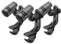 e 604 Microfones Sennheiser com 3 Unidades (3PACK) para Instrumentos