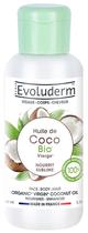 Oleo de Coco Virgem Organico Evoluderm - 100ML