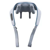 Massageador Eletrico Muscular Luo LU-4987 Neck / 10W / 1200MAH - Cinza