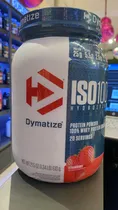 Dymatize Whey Dyma Iso 100 Strawberry Plastico s/C