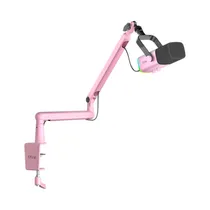 Kit Micrófono Fifine TAM8P RGB USB-C XLR Pink
