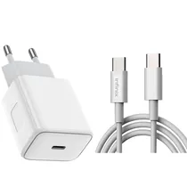 Infinix Cargador Celular Fuente Charging Combo Type - C 30W XC06130EU c/Cable