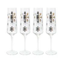 Set de Copas para Champán Santini 180-2900290 230ML 4 Piezas