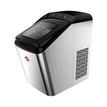 Máquina de Hielo Tokyo Tok-Im Carga Manual 15KG 220V Plata - Negro