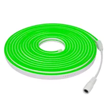 Fita LED Neon de 5M / 12V / IP65 / AC100-240V ~ 50/ 60HZ - Verde