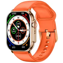 Relógio Smartwatch Imiki SF1 - Rosa Dourado/Laranja