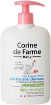 Gel para Corpo e Cabelo Corine de Farme Baby Extra Suave - 500ML