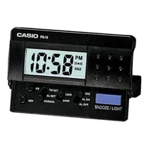 Relógio Despertador Casio PQ-10-1R Preto